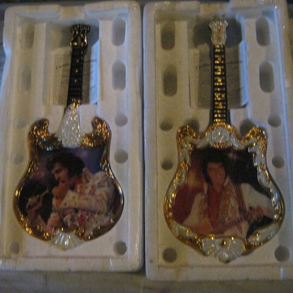 elvis presley collector plates